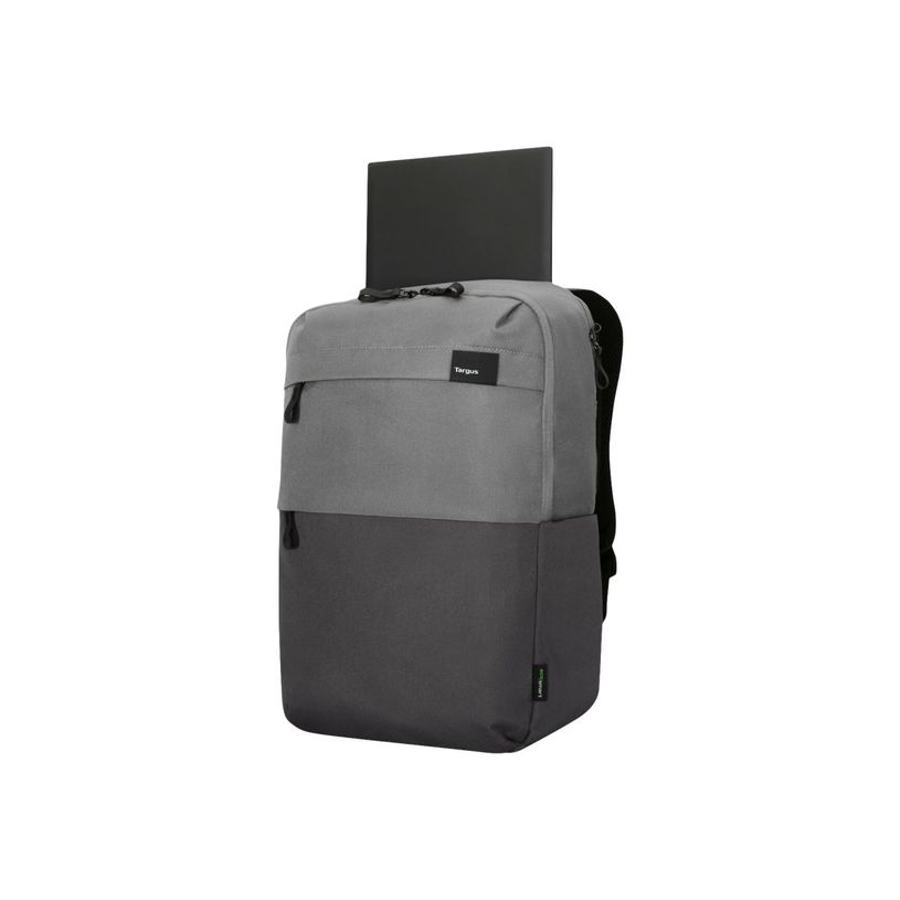 5051794040548-Targus Travel Sagano EcoSmart - Sac à dos pour ordinateur portable 15,6" - noir/gris-P_405147933_1-0