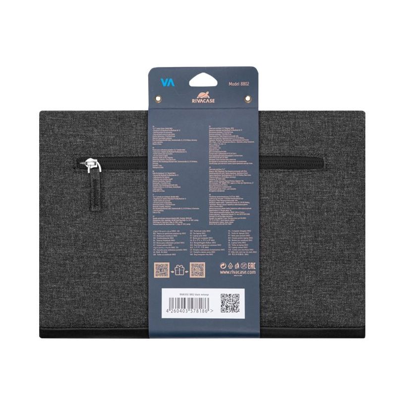 4260403578186-RIVACASE Lantau - Housse pour ordinateur portable 13,3" - mélange noir-P_405147946_21-18