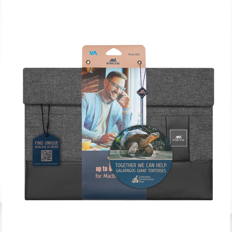 4260403578186-RIVACASE Lantau - Housse pour ordinateur portable 13,3" - mélange noir-P_405147946_7-6