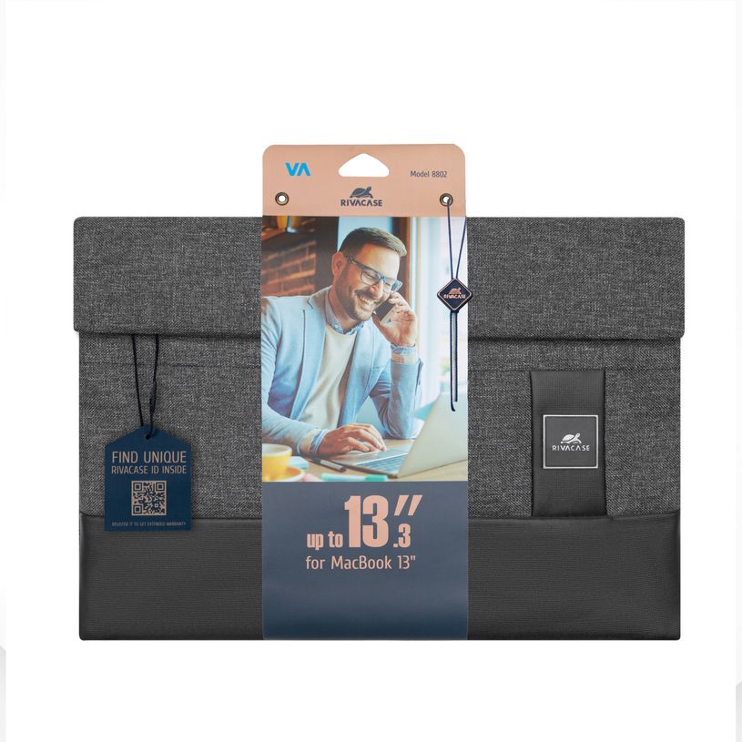 4260403578186-RIVACASE Lantau - Housse pour ordinateur portable 13,3" - mélange noir-P_405147946_8-7