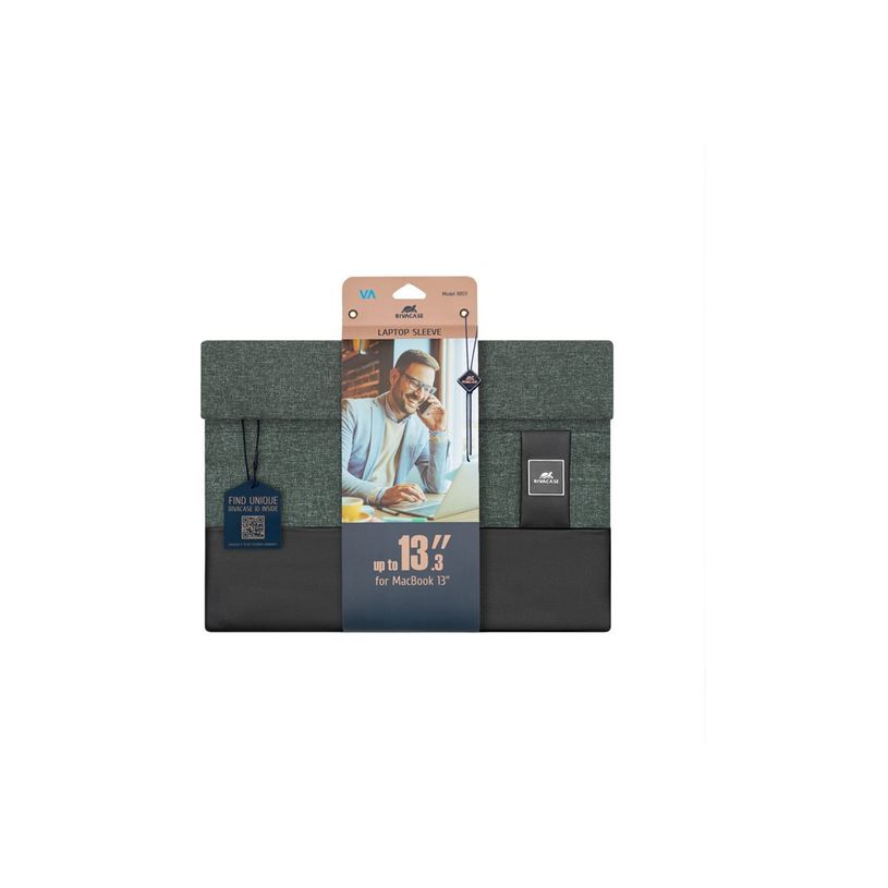 4260403577073-RIVACASE Lantau - Housse pour ordinateur portable 13,3" - kaki-P_405147949_15-18