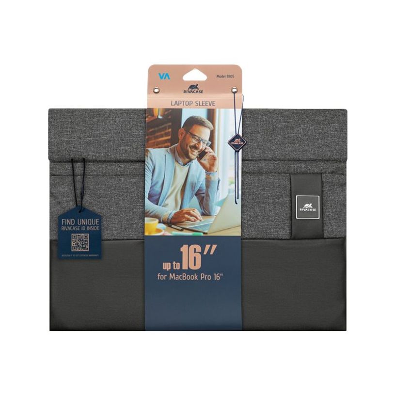4260403577080-RIVACASE Lantau - Housse pour ordinateur portable 15,6" - noir-P_405147950_20-13