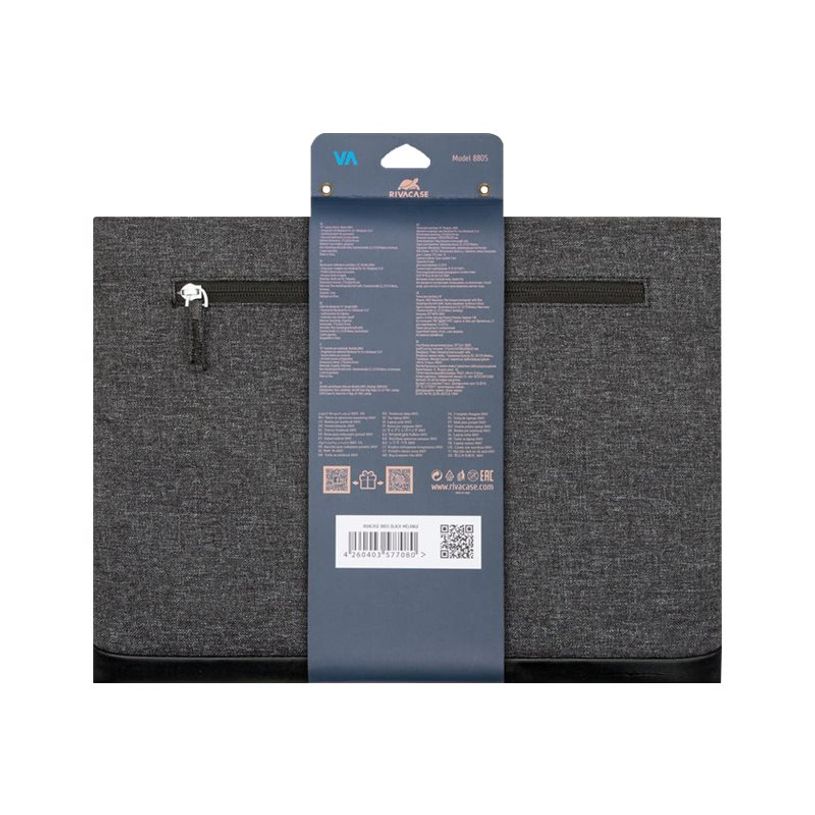 4260403577080-RIVACASE Lantau - Housse pour ordinateur portable 15,6" - noir-P_405147950_21-19