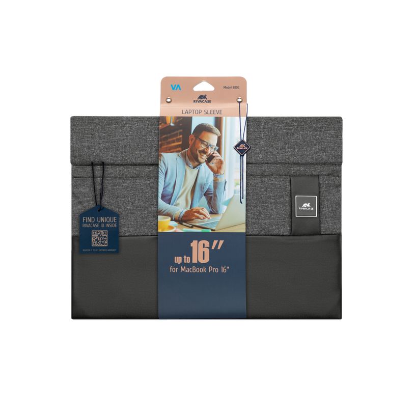 4260403577080-RIVACASE Lantau - Housse pour ordinateur portable 15,6" - noir-P_405147950_5-4