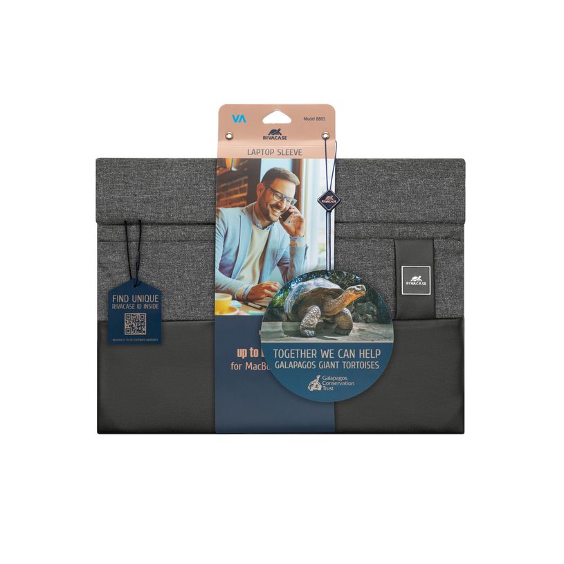 4260403577080-RIVACASE Lantau - Housse pour ordinateur portable 15,6" - noir-P_405147950_6-5