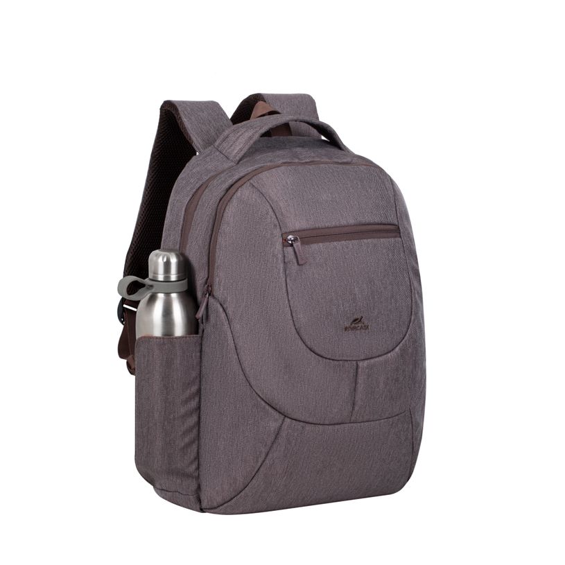 4260403579909-RIVACASE Galapagos - Sac à dos pour ordinateur portable 15,6" - moka-P_405147962_4-3