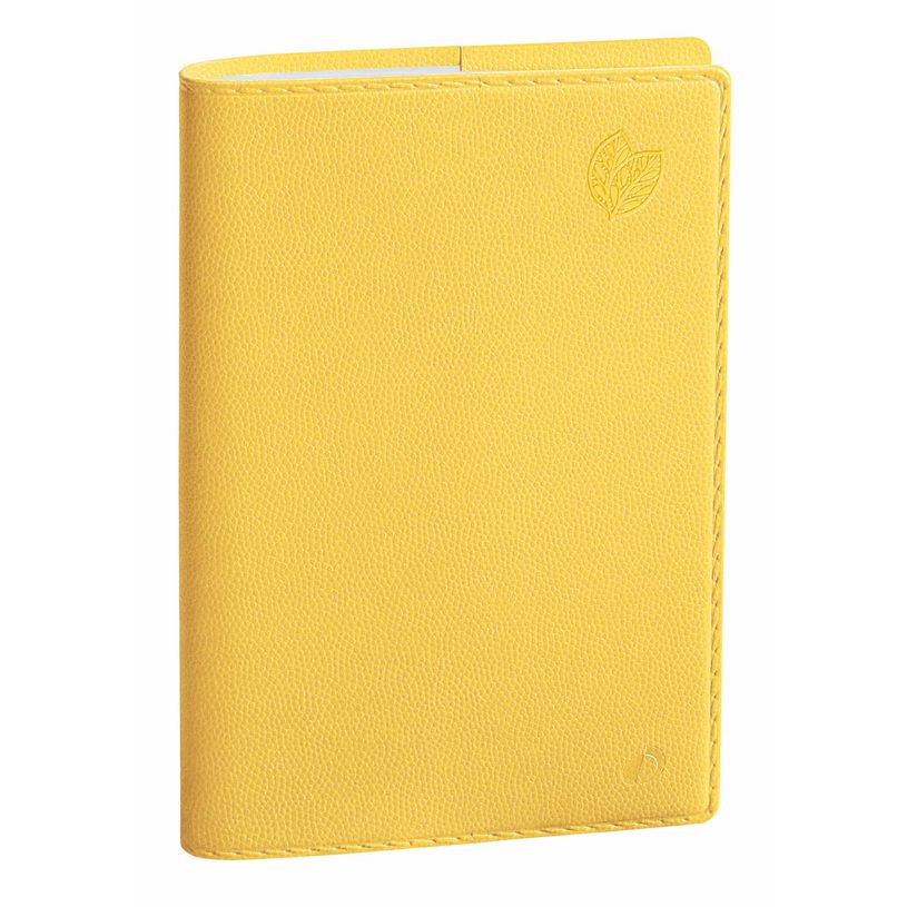 3371010499410-Agenda Equology - 1 semaine sur 2 pages - 10 x 15 cm - jaune - Quo Vadis--0