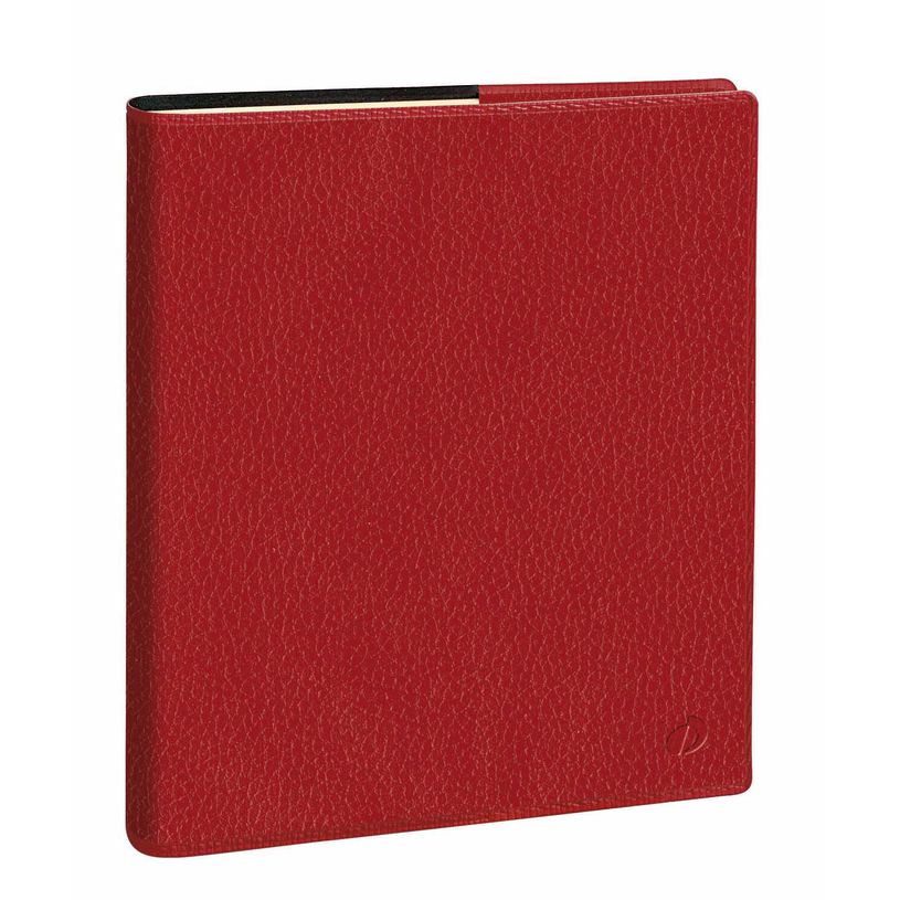 3371010499137-Quo Vadis - Agenda avec répertoire - Exécutif Prestige - Semainier Planning - Multilingue - Marlow - Rouge - 13 mois de décembre à dé--0