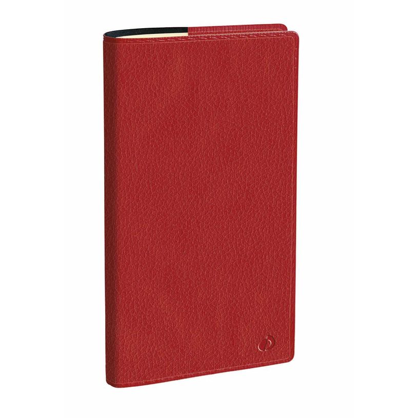 3371010498741-Quo Vadis - Agenda avec répertoire - Italnote Prestige - Semainier Horizontal - Français - Marlow - Rouge - 14 mois de décembre à ja--0