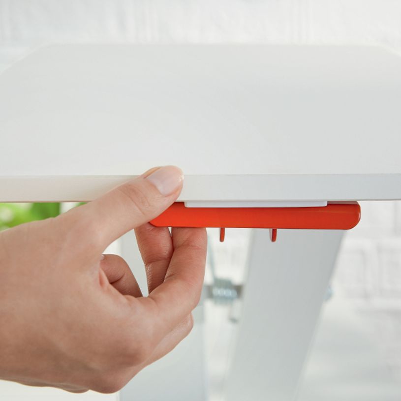 4002432129447-eitz Ergo – Station de travail assis/debout – Réglage pneumatique jusqu’à 31 cm – Blanc--4