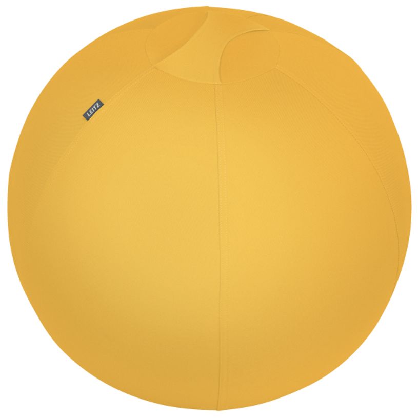 4002432129522-Leitz Ergo Cosy Active - Ballon d'assise ergonomique - améliore la posture - diamètre 65 cm - jaune --0