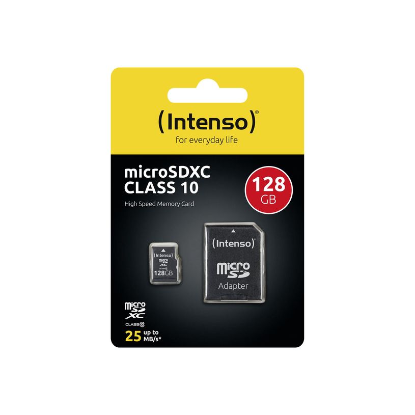 4034303030064-Intenso - Carte mémoire micro SDXC  - 128 Go - Class 10-P_405148072_1-4