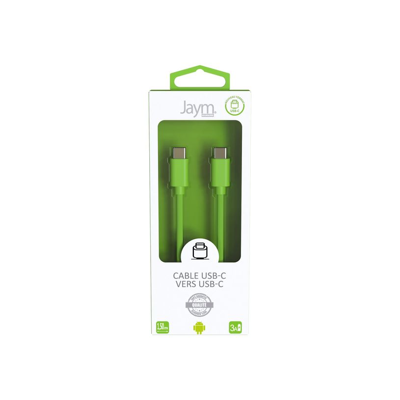 3701263514767-JAYM POP Collection - Câble USB-C - 1.5 m - vert-P_405148080_2-4