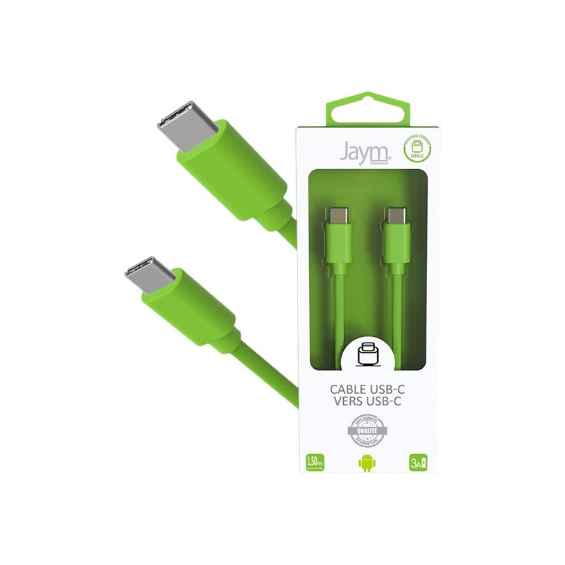 3701263514767-JAYM POP Collection - Câble USB-C - 1.5 m - vert-P_405148080_6-2