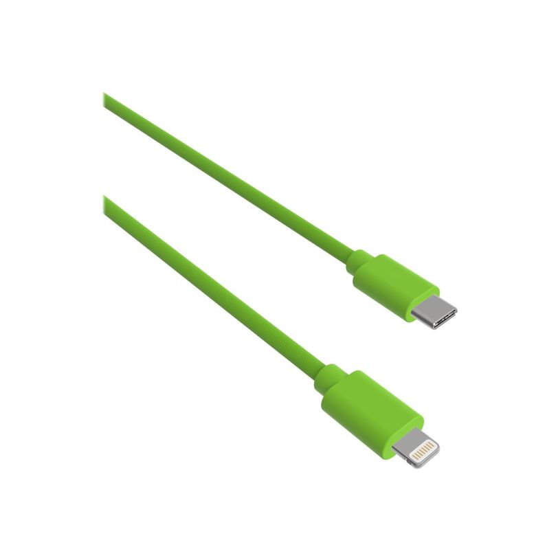 3701263514804-JAYM POP Collection - Câcle USB-C vers Lightning - 1.5 m - vert-P_405148082_7-1