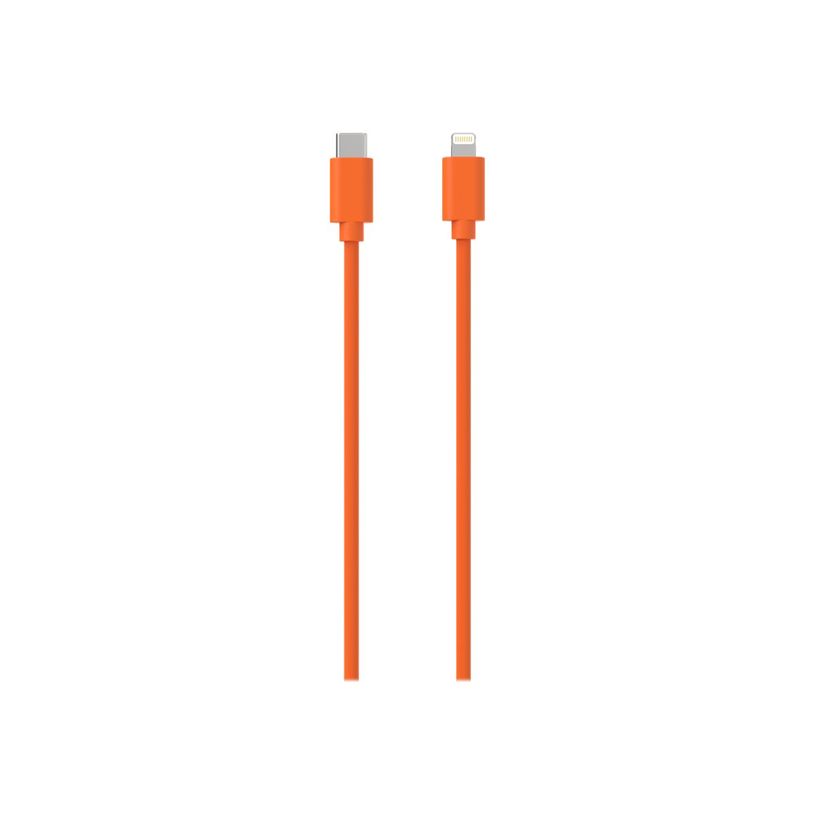 3701263514811-JAYM POP Collection - Câcle USB-C vers Lightning - 1.5 m - orange-P_405148083_3-0