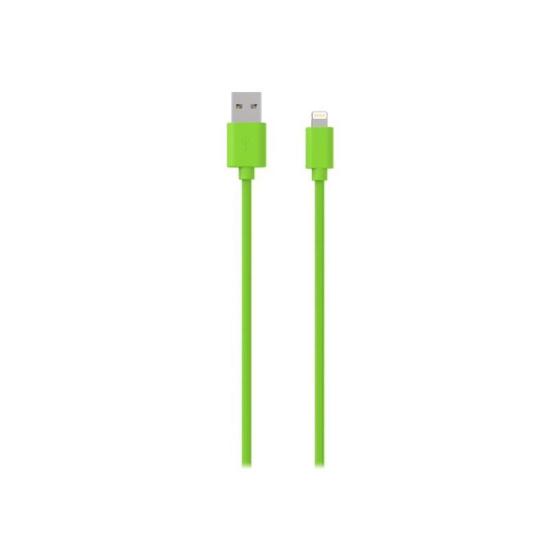 3701263512572-JAYM POP Collection - Câcle USB vers Lightning - 1.5 m - vert-P_405148087_3-1