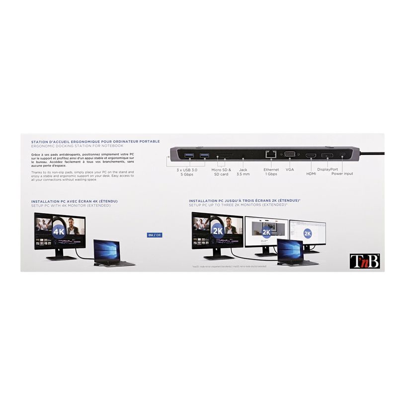3303170111697-T'nB - Station d'accueil 11 en 1 (sans chargeur) - USB-C, VGA, HDMI-P_405148341_3-4