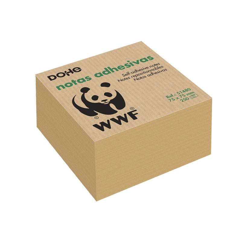 8421938514803-Cubo notas adhesivas kraft wwf-P_405148355_1-1