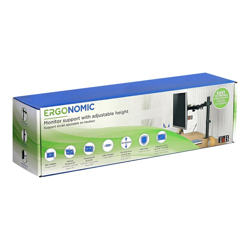 3303170105252-T'nB - Bras porte-écran simple réglable - noir-P_405148441_2-13