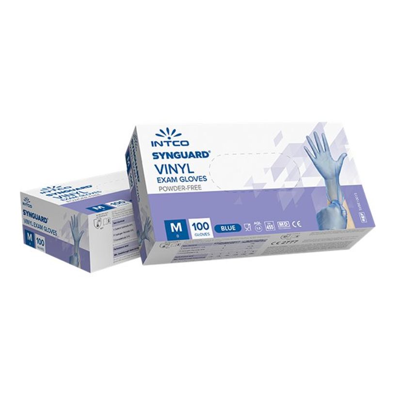 6973069772024-Intco Synguard - Boîte de 100 gants en vinyle - non poudré - jetables - taille M-P_405148445_4-0