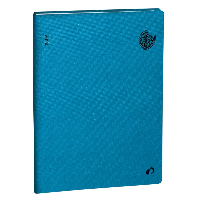 3371010501700-Agenda Diana recyclé - 1 semaine sur 2 pages - 21 x 27 cm - turquoise - Quo Vadis-P_405148541_3-0