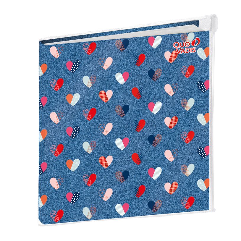 3371010497997-Agenda My Agenda Executif avec poche zip - 1 semaine sur 2 pages - 16 x 16 cm - coeur - Qu-P_405148606_1-0
