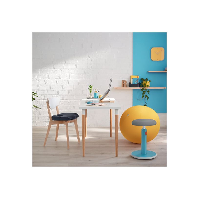 4002432129461-Leitz Ergo - Tabouret ergonomique assis/debout - hauteur réglable jusqu'à 79 cm - Bleu -P_405148762_6-3