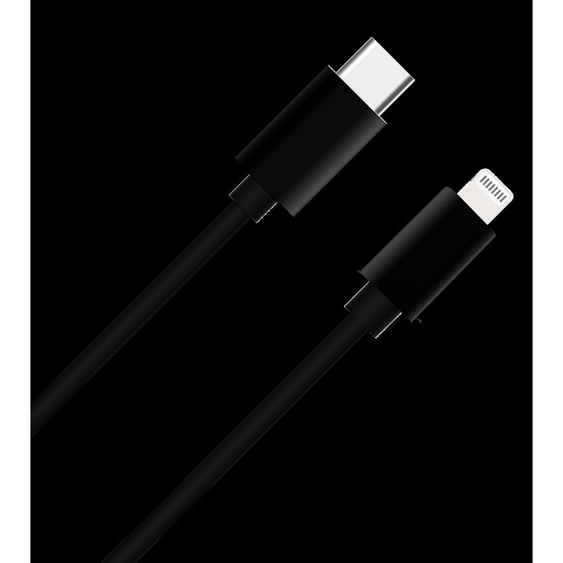 3571211504740-Bigben Connected - Câble USB C/Lightning - 1 m 3 A WOW - noir -P_405148774_1-0