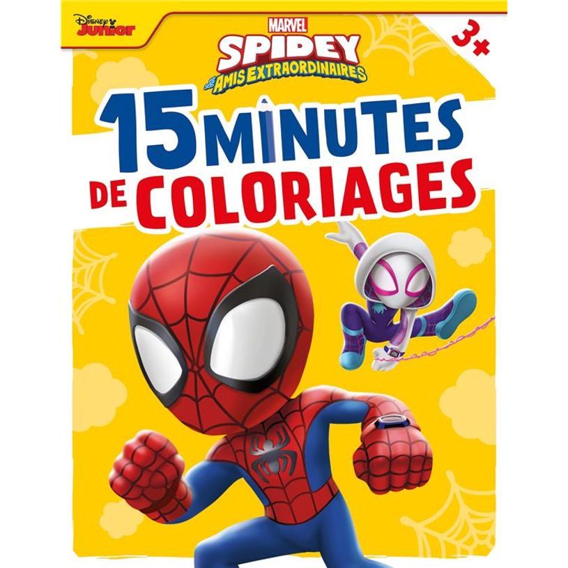 9782017192008-Spidey et ses amis extraordinaires - 15 minutes de coloriages - livre à colorier-P_405148812_1-0