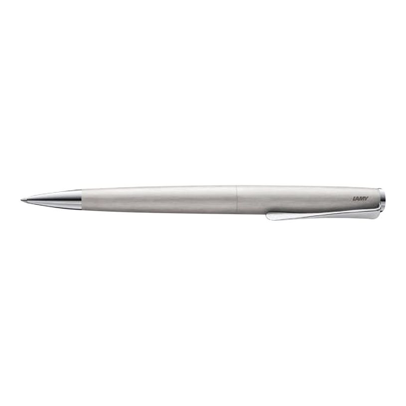 4014519291022-LAMY studio 265 - Stylo à bille noir - corps en acier mat brossé-P_405148884_1-0