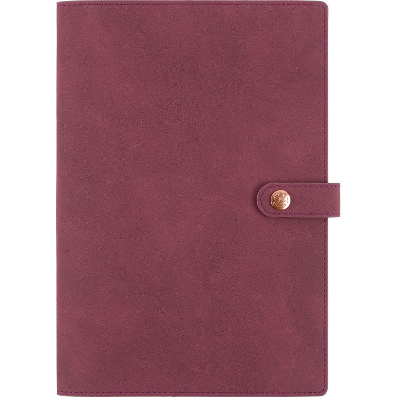 3664447153919-Agenda à spirale Ramatuelle - 1 semaine sur 2 pages - 17 x 24,5 cm - prune - Oberthur-P_405148912_1-0