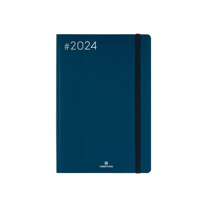 3664447154312-Agenda Flex - 1 semaine sur 2 pages - 22 x 28 cm - bleu marine - Oberthur-P_405148923_2-1