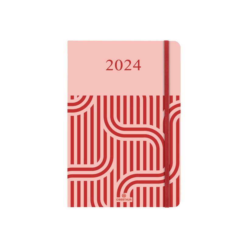 3664447153490-Agenda Anahita - 1 semaine sur 2 pages - 17 x 24,5 cm - labyrinthe - Oberthur-P_405148979_2-1