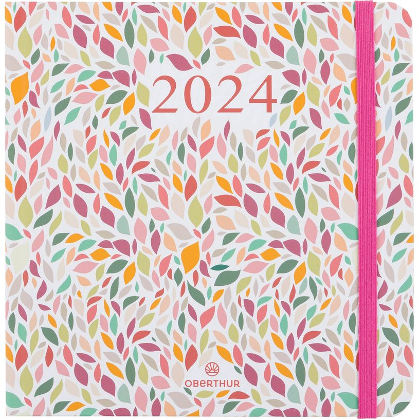 3664447153506-Agenda Anahita - 1 semaine sur 2 pages - 16 x 16 cm - feuilles - Oberthur-P_405148980_1-0