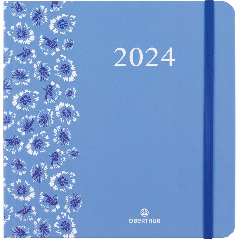 3664447153513-Agenda Anahita - 1 semaine sur 2 pages - 16 x 16 cm - floralie bleu - Oberthur-P_405148981_1-0