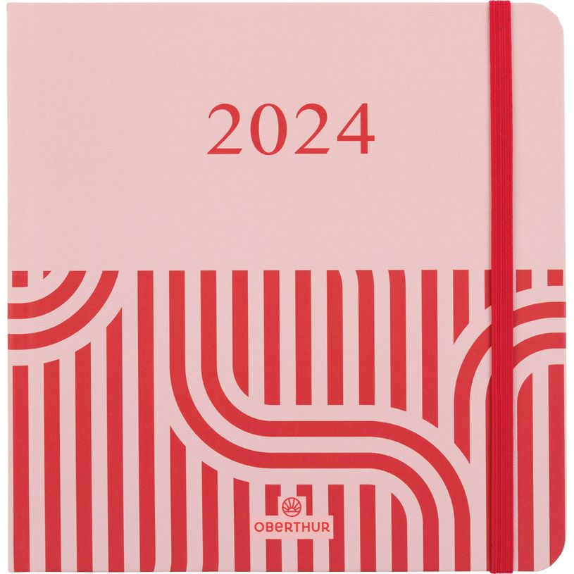 3664447153544-Agenda Anahita - 1 semaine sur 2 pages - 16 x 16 cm - labyrinthe - Oberthur-P_405148983_1-0