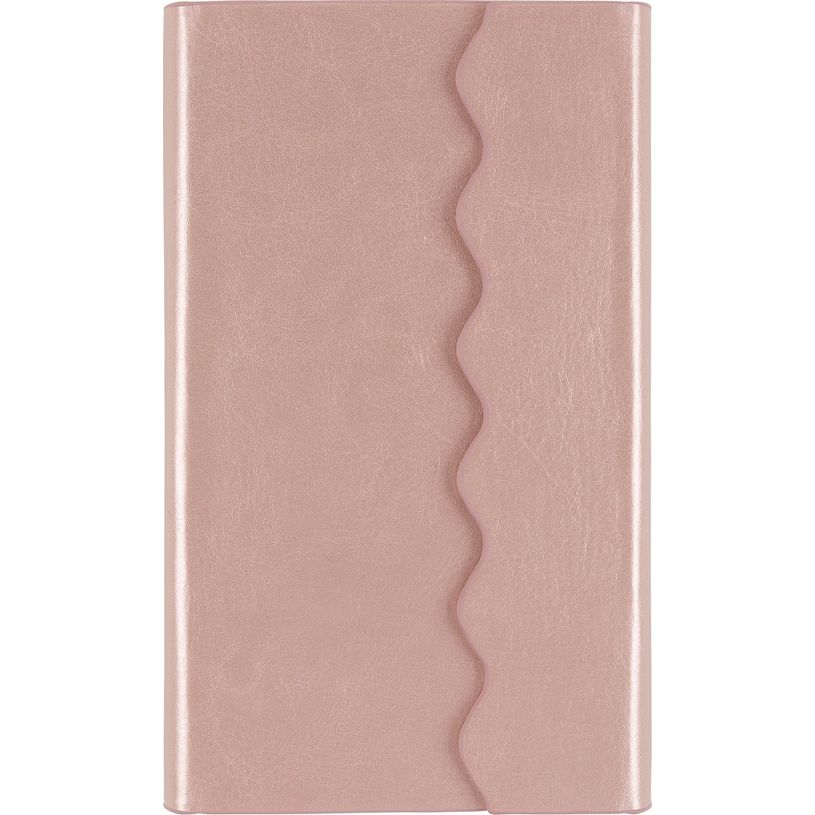 3664447160986-Agenda de poche spiralé New York - 1 semaine sur 2 pages - 9,5 x 17 cm - or rose - Oberth-P_405148995_1-0