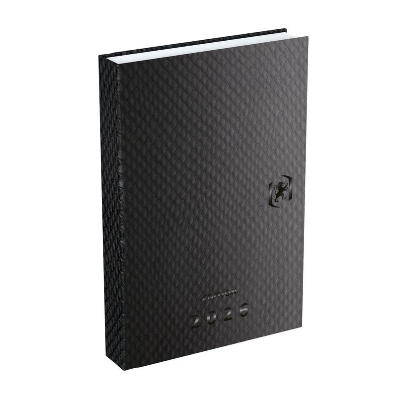 3147280267017-Agenda Ophio - 2 jours par page - 7,4 x 11 cm - noir - Oxford--0