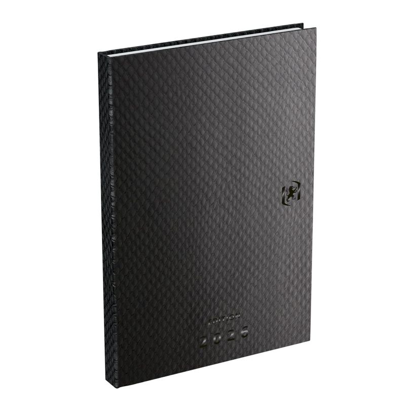 3147280267055-Agenda Ophio - 1 semaine sur 2 pages - 10 x 15 cm - noir - Oxford--0