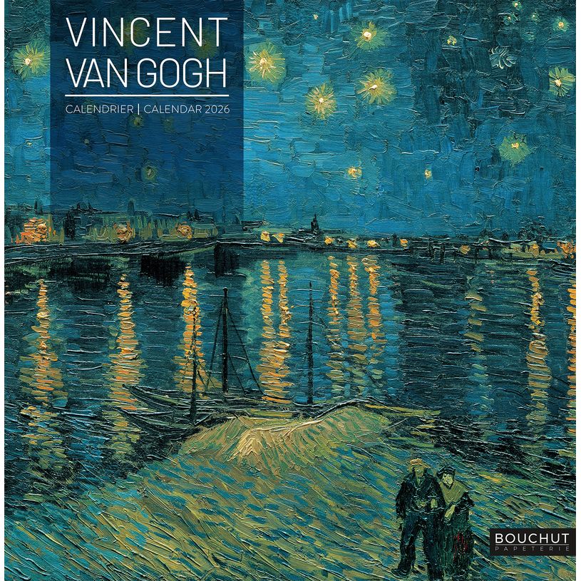 3592930027181-Calendrier illustré BOUCHUT 30 x 30 cm PEINTRE Pefc 70 %--0