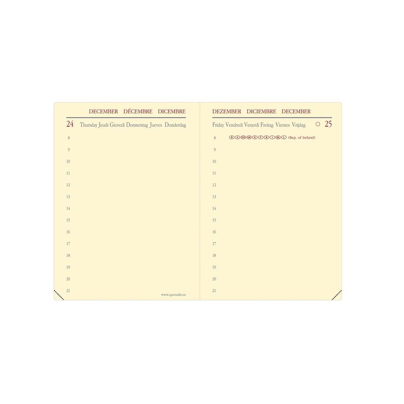 3371010489428-Agenda Miniday Soho - 1 jour par page - 7 x 10 cm - papier ivoire - bleu acier - Quo Vadis--2