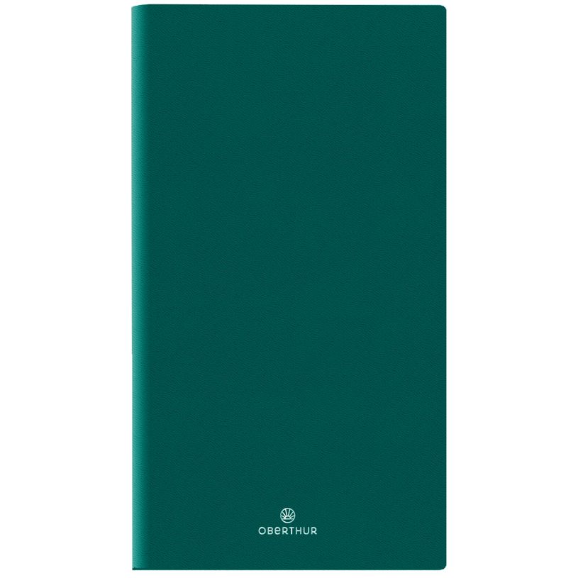 3664447161532-Agenda de poche Odessa - 1 semaine sur 2 pages - 9,5 x 17 cm - vert - Oberthur-P_405149010_1-0