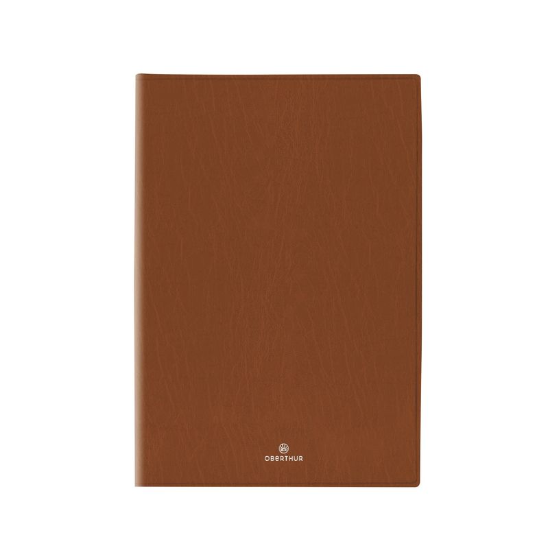 3664447159393-Agenda Odessa - 1 semaine sur 2 pages - 10 x 15 cm - marron - Oberthur-P_405149018_1-0