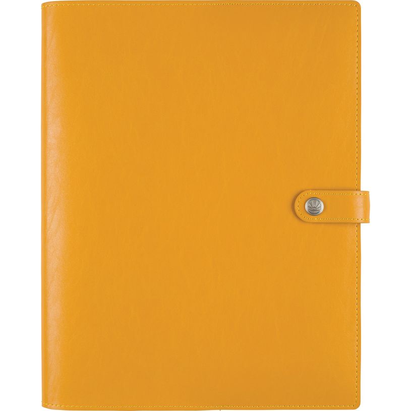 3664447159515-Agenda à spirale Lady Kent - 1 semaine sur 2 pages - 22 x 28 cm - safran - Oberthur-P_405149053_1-0