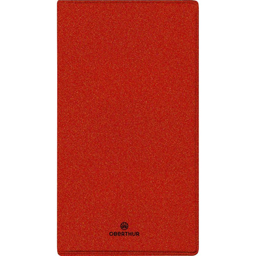 3664447161464-Agenda de poche spiralé Vegas - 1 semaine sur 2 pages - 9,5 x 17 cm - cuivre - Oberthur-P_405149100_1-0