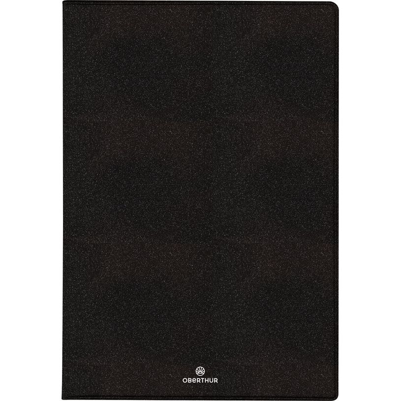 3664447161471-Agenda à spirale Vegas - 1 semaine sur 2 pages - 10 x 15 cm - noir - Oberthur-P_405149101_1-0