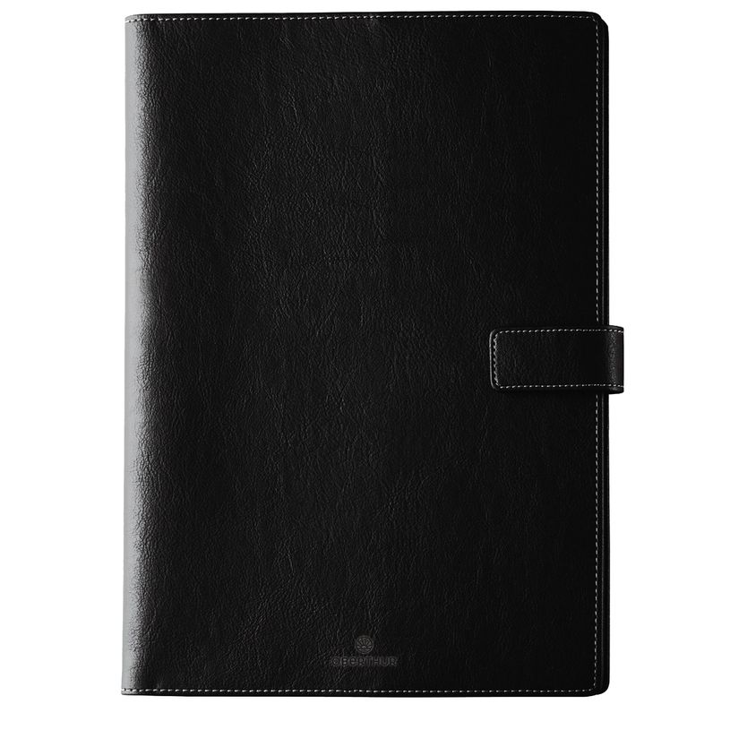 3664447162799-Agenda Milano - 1 semaine sur 2 pages - 22 x 30 cm - noir - Oberthur-P_405149106_1-0