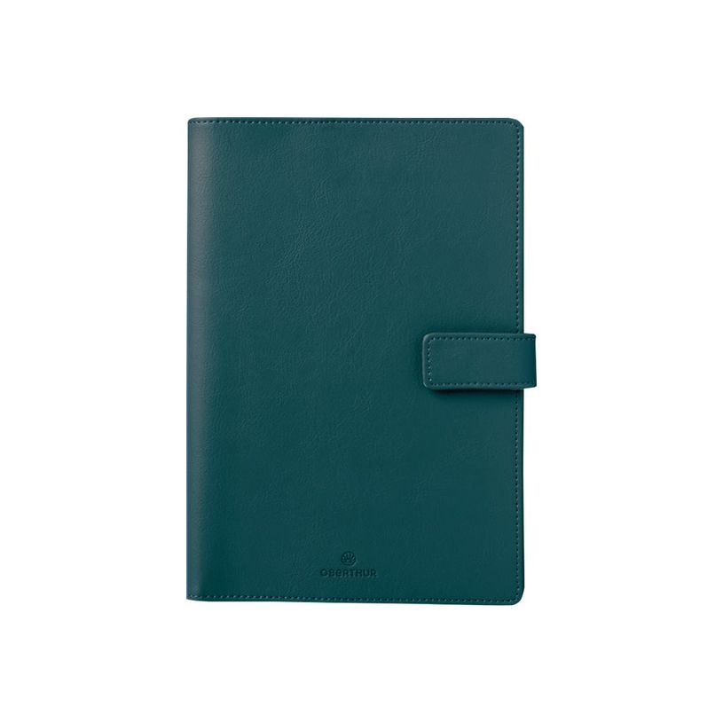 3664447162812-Agenda Milano - 1 semaine sur 2 pages - 22 x 30 cm - rouge - Oberthur-P_405149107_2-1
