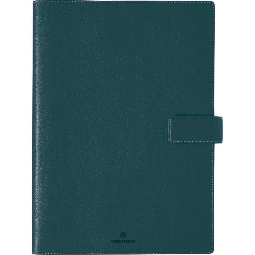 3664447162829-Agenda Milano - 1 semaine sur 2 pages - 22 x 30 cm - vert canard - Oberthur-P_405149108_1-0